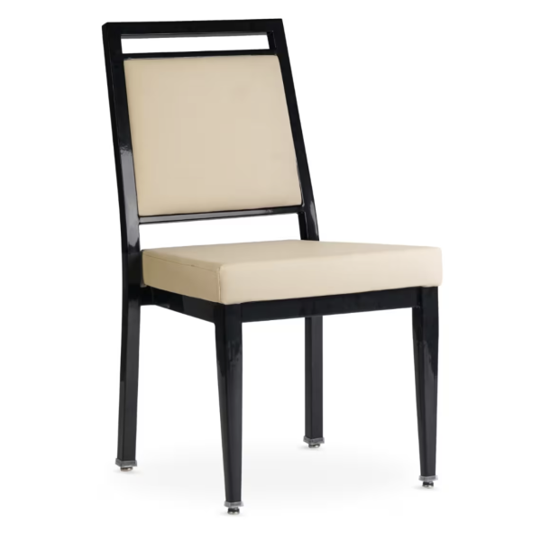 G & A 2752-ST Atticus Banquet Chair, Stacks 5 High, Upholstered Seat & Back, 18 Gauge Steel