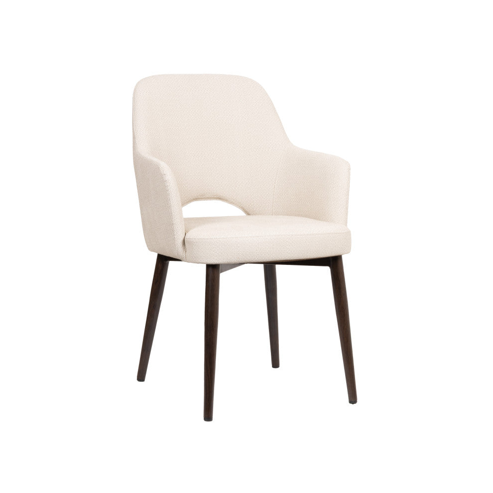 G & A 2811 Upholstered Square Back Stackable Banquet Chair, 12 Gauge Aluminum