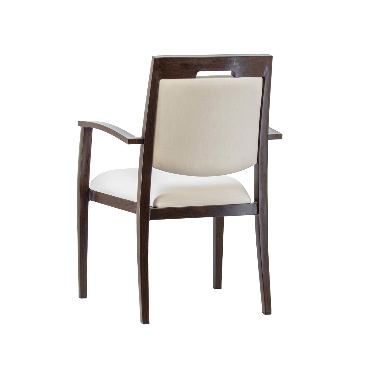 G & A 2851 Kinsley Banquet Arm Chair, Stacks 5 High, Upholstered Back & Seat, 12 Gauge Aluminum