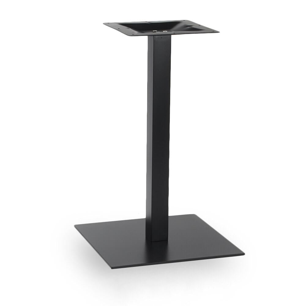 G & A GB1818 Steel GB Series Table Base, 18x18 Spread, Dining Height, Black Powder Coat Finish