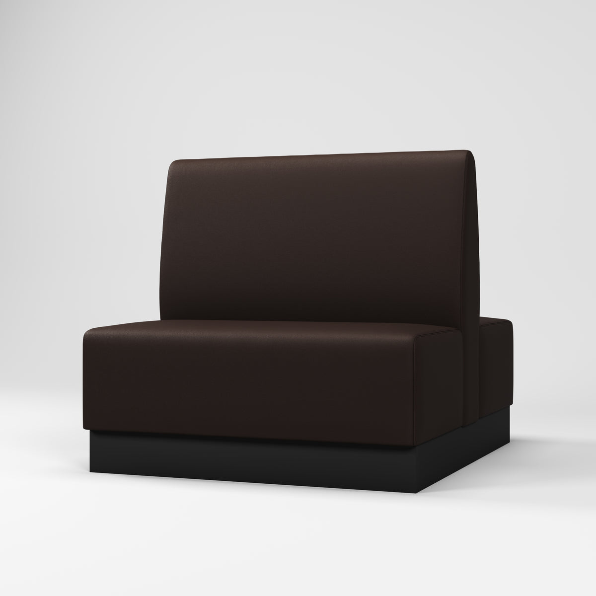 G & A QSM-D-CUSTOM Modular Double Restaurant Booth, 48"W x 51"D x 42"H, Upholstered Seat & Back, Upholstered Frame Finish