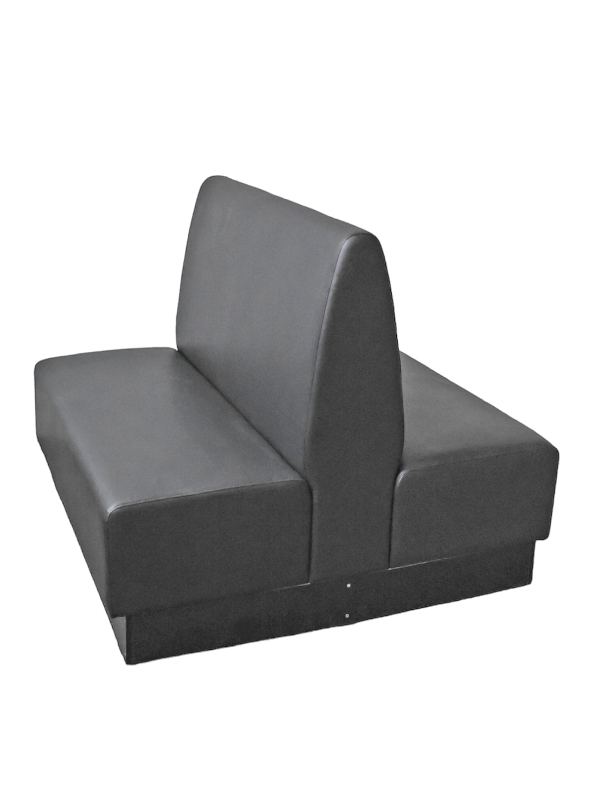 G & A QSM-D-SYMPHONY Modular Double Restaurant Booth, 48"W x 51"D x 42"H, Symphony Vinyl Upholstered with Wood Frame Finish