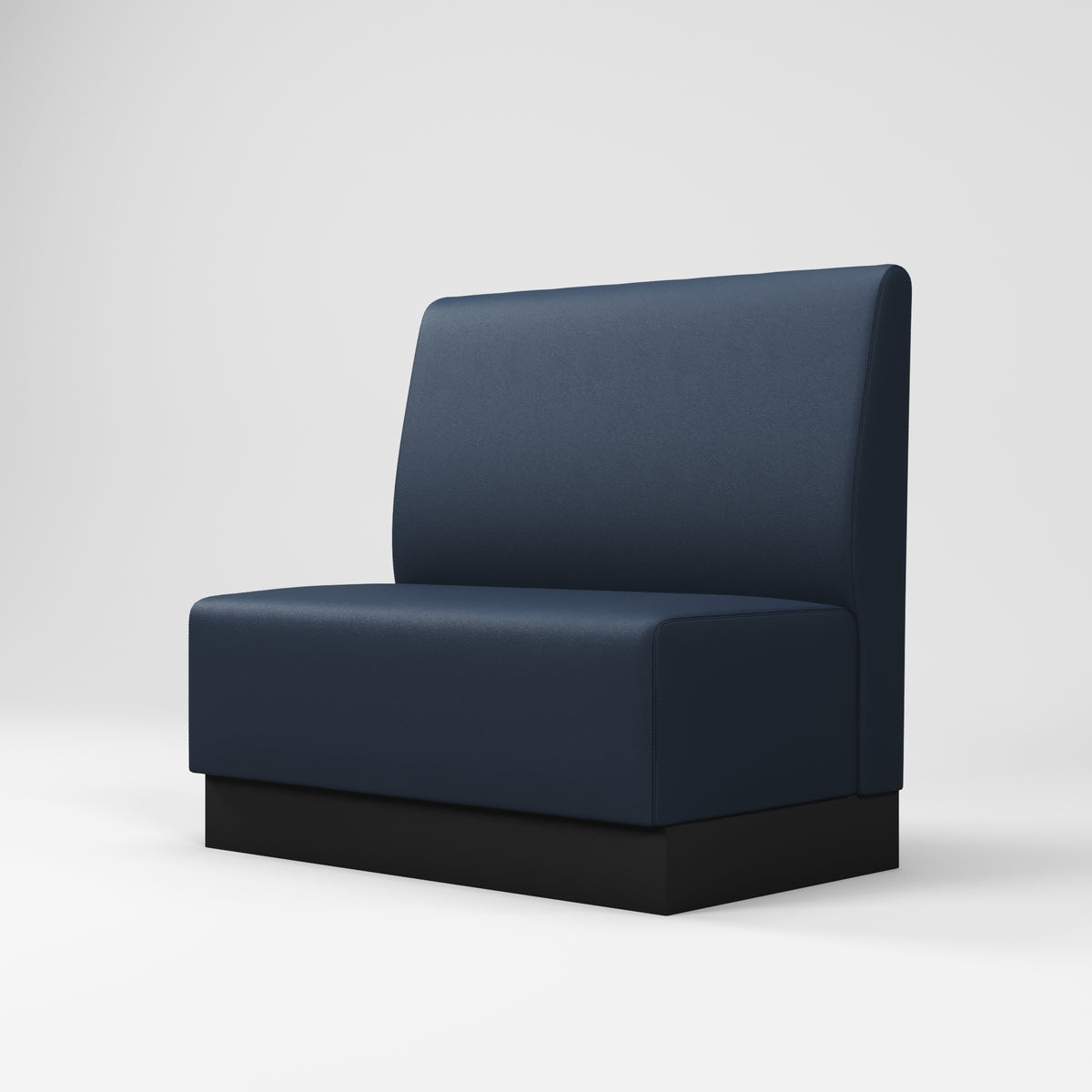 G & A QSM-S1-CUSTOM Modular Booth, 28"W x 26"D x 42"H, Upholstered Seat & Back, Upholstered Frame Finish