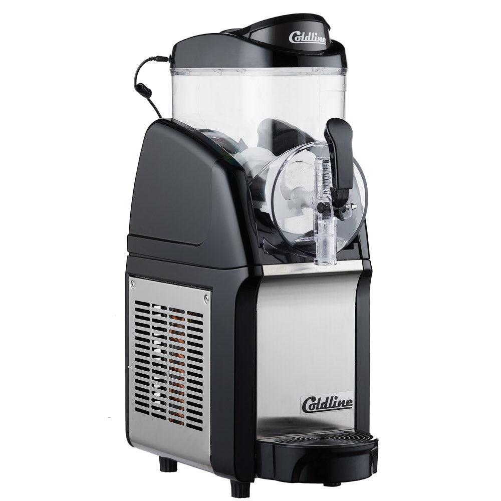Coldline GRANITA-1N granita slush machine, angled front view