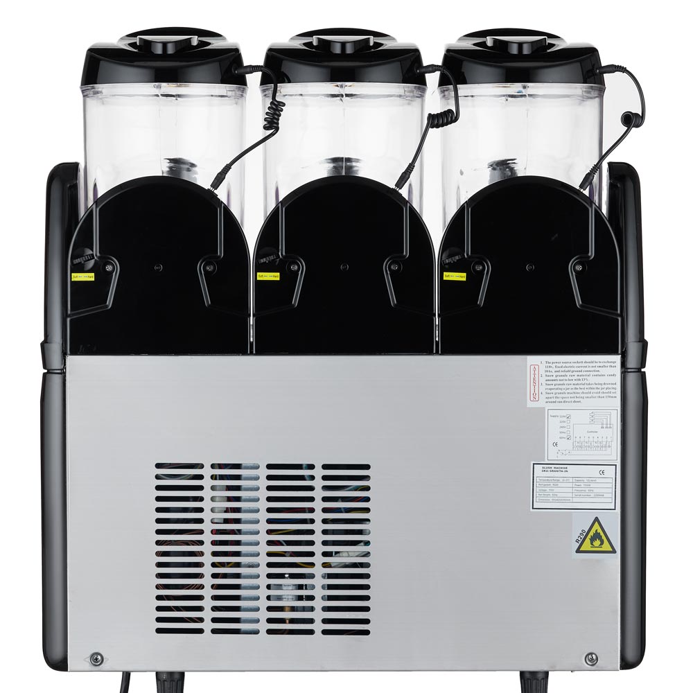 Coldline GRANITA-3N granita slush machine, rear view