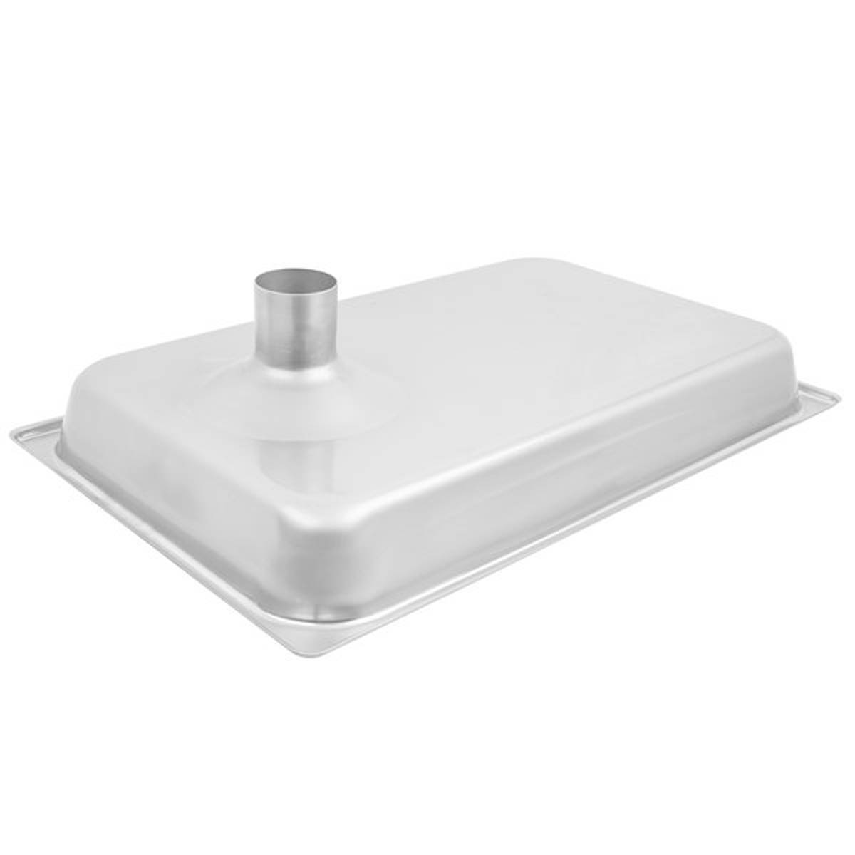 Hobart 12/22PN-SST Rectangular Grind Pan, 19.5" x 11.5" x 2.5", Stainless Steel, Hub #12/22