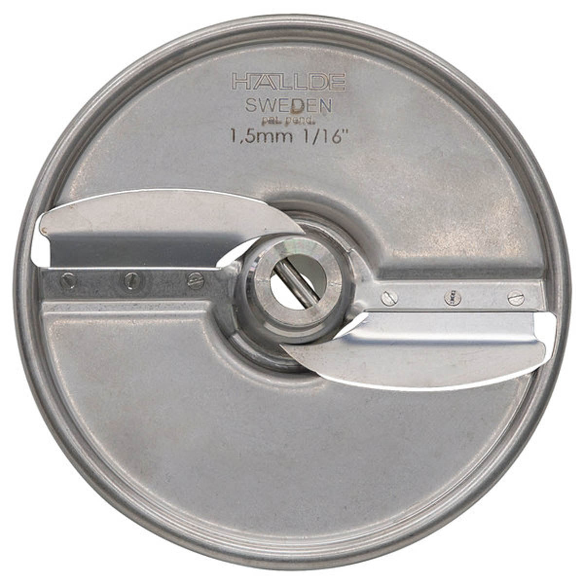 Hobart 15SLICE-1/16-SS, 1/16" Fine Slicing Plate, Stainless Steel Knives (1-1/2mm)