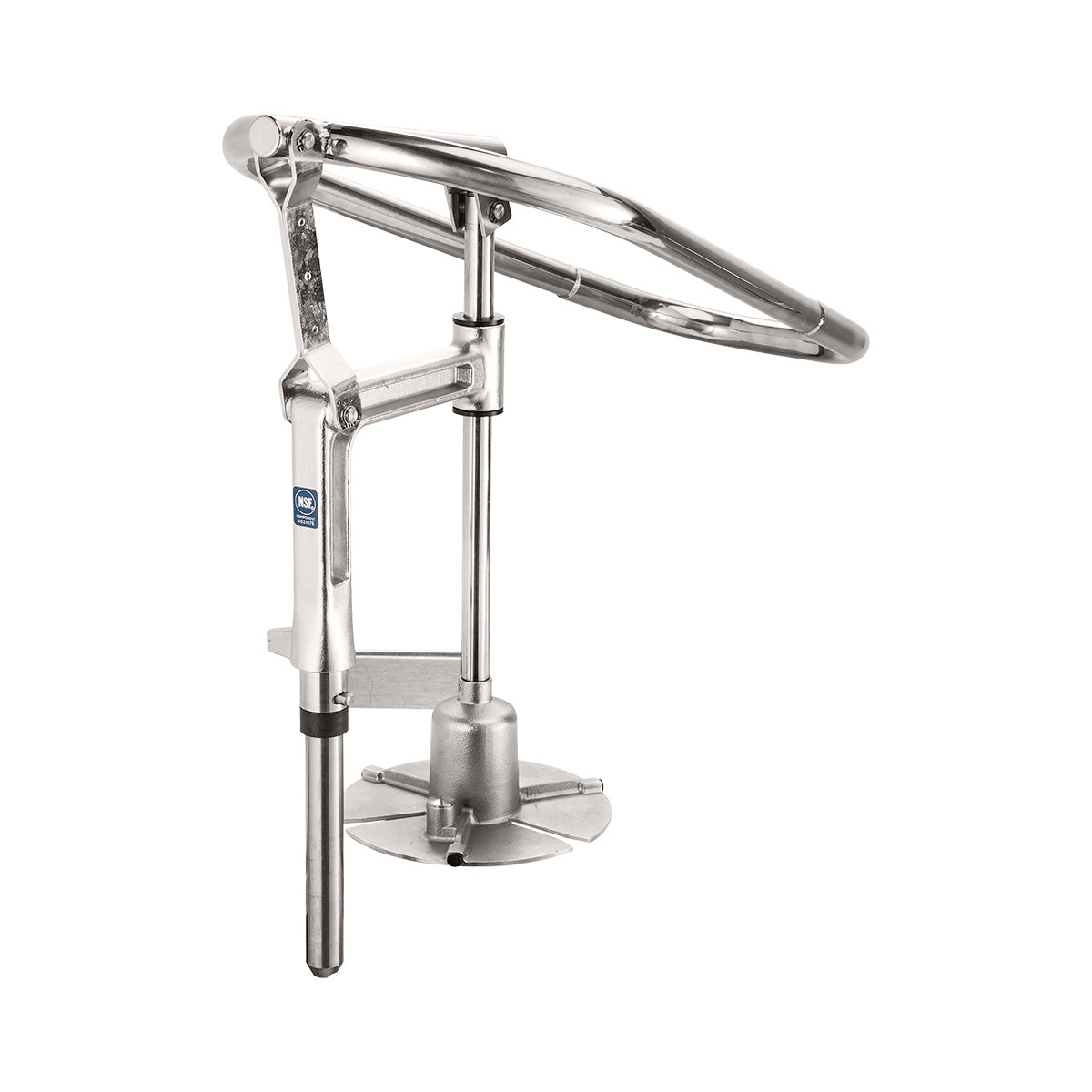 Hobart 400IMNL-HANDLE Stainless Steel Manual Push Feed Assembly for Use with 400IPFD-CYL or 400ISTK-CYL Tubular Cylinders