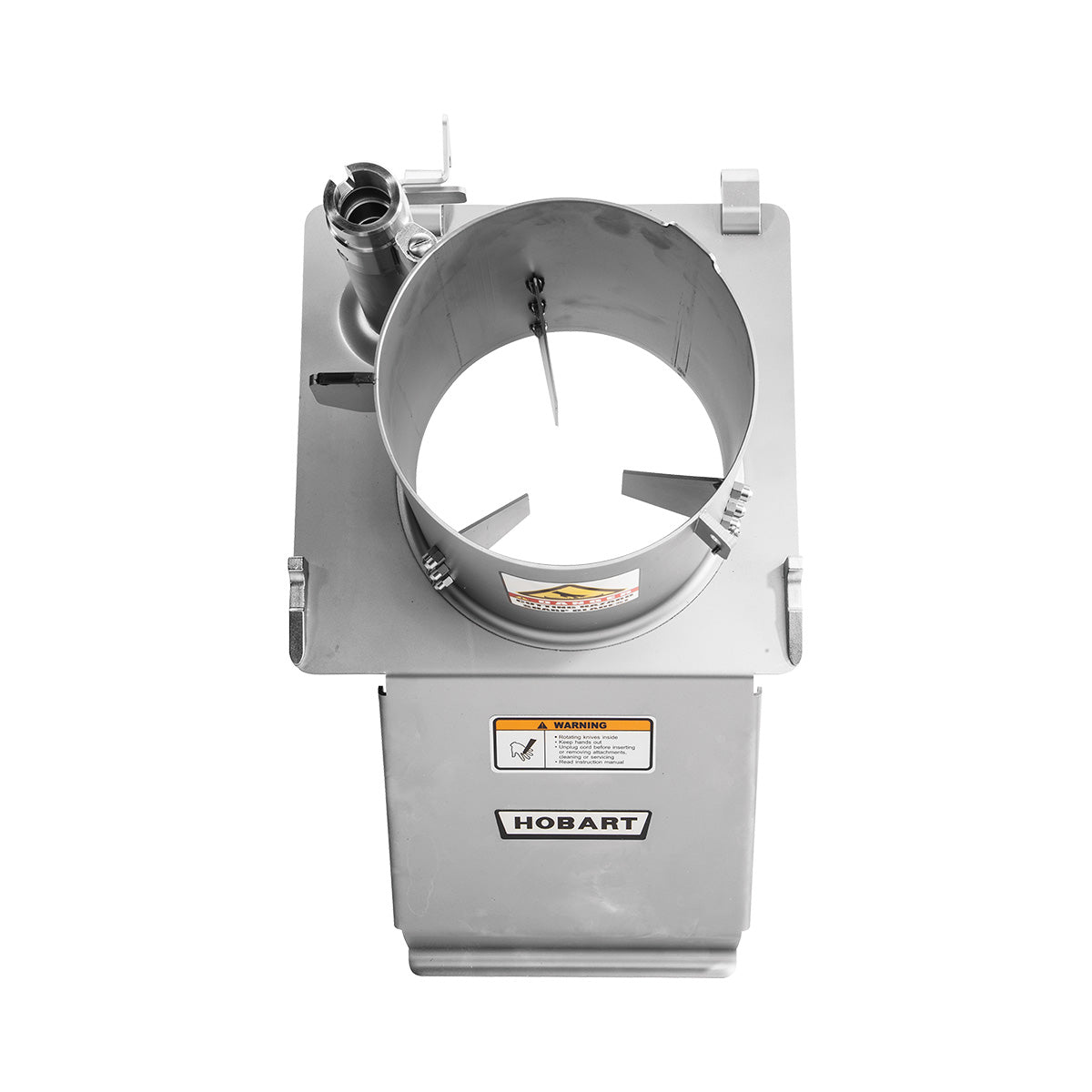 Hobart 400IPFD-CYL Manual/Tubular Cylinder for Use with 400IMNLPFD-HANDLE or 400ITUBE-FEED, (3) Sharp Knives