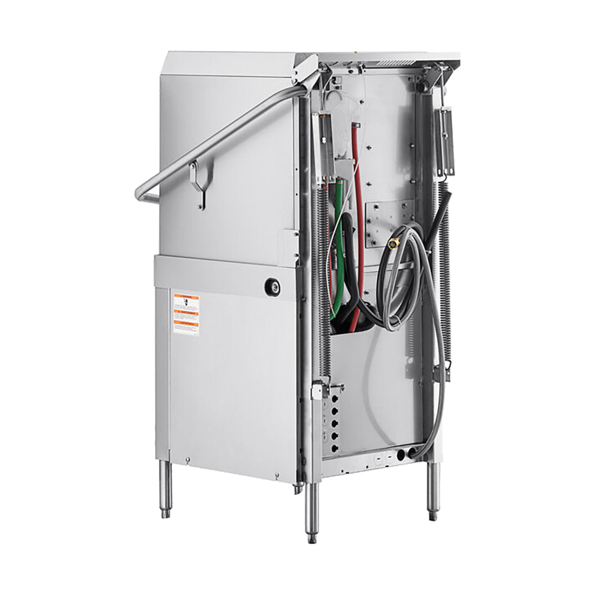 Hobart AM16-BAS-4 36.5" Door Type Dishwasher, 60 Racks/Hr - 40.2 Gal/Hr - High Temp w/Booster