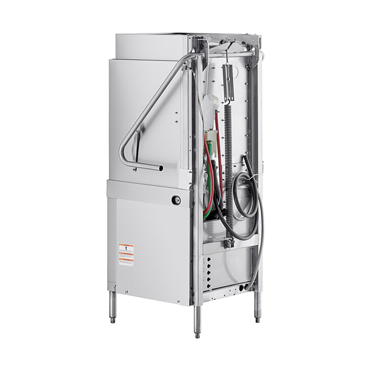 Hobart AM16T-BAS-4 36.5" Door Type Dishwasher, 60 Racks/Hr - 40.2 Gal/Hr - High Temp w/Booster