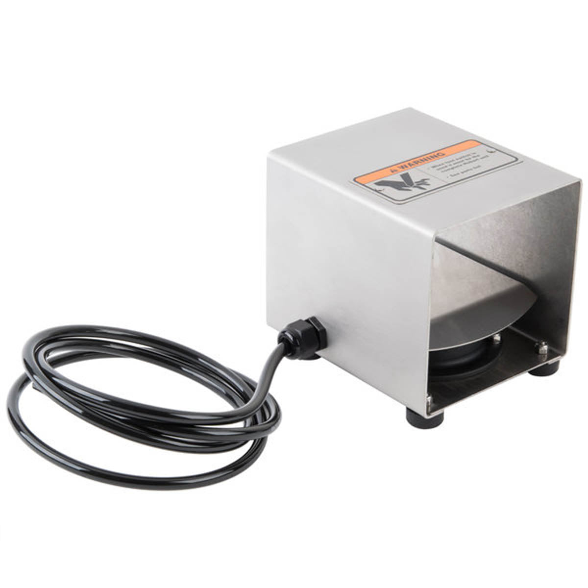 Hobart FOOTSW Pneumatic Foot Control, Heavy-Duty Steel Foot Attachment for Meat Grinder, 12" Height, 3" Width