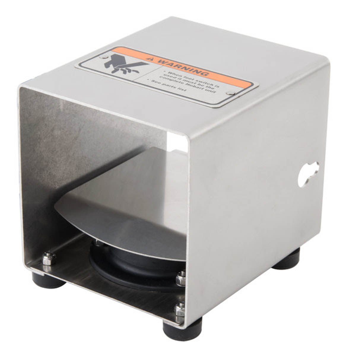 Hobart FOOTSW Pneumatic Foot Control, Heavy-Duty Steel Foot Attachment for Meat Grinder, 12" Height, 3" Width