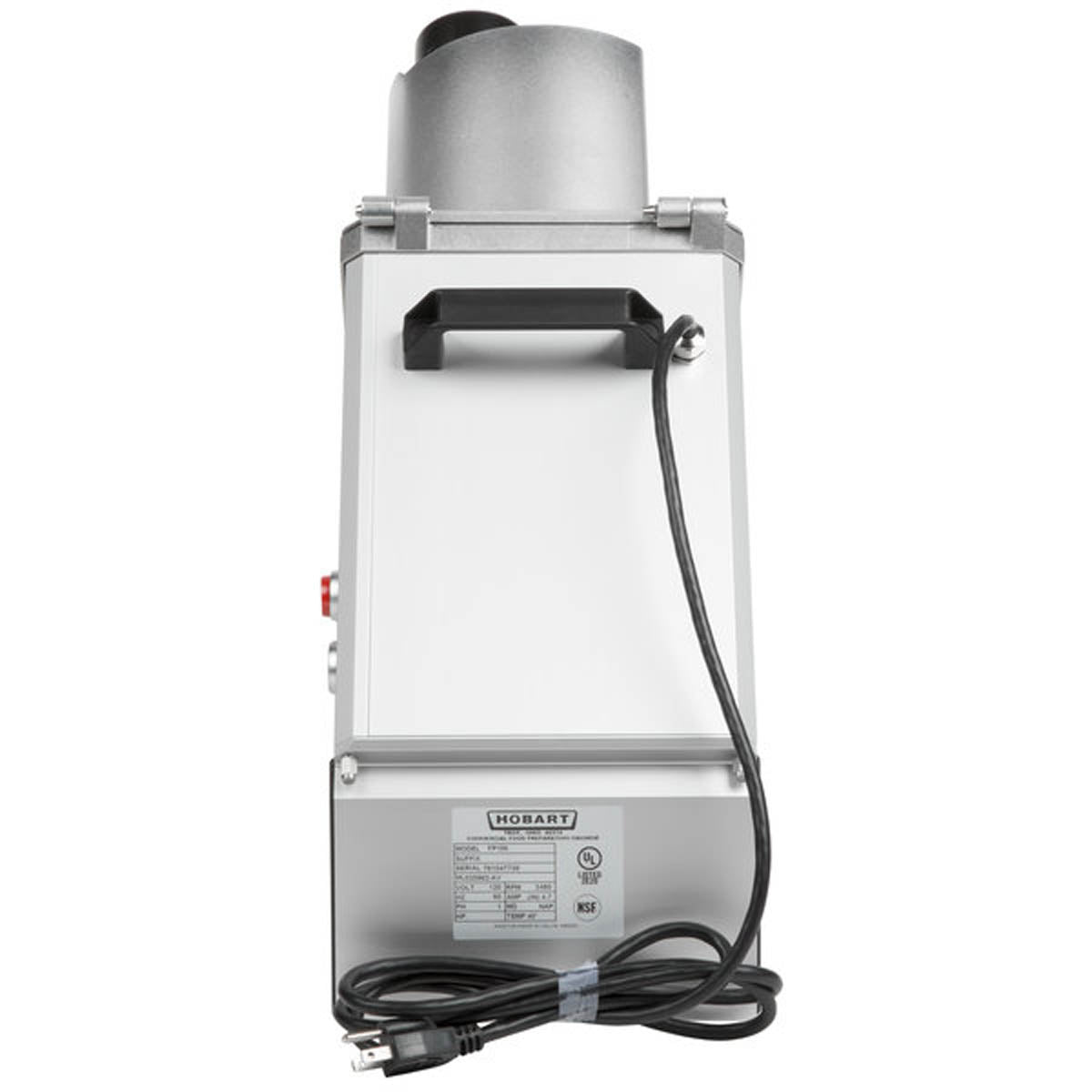 Hobart FP100-1B Benchtop Continuous Feed Food Processor with PLTSS-6PACK, 11 lbs per/min, 1/3 hp