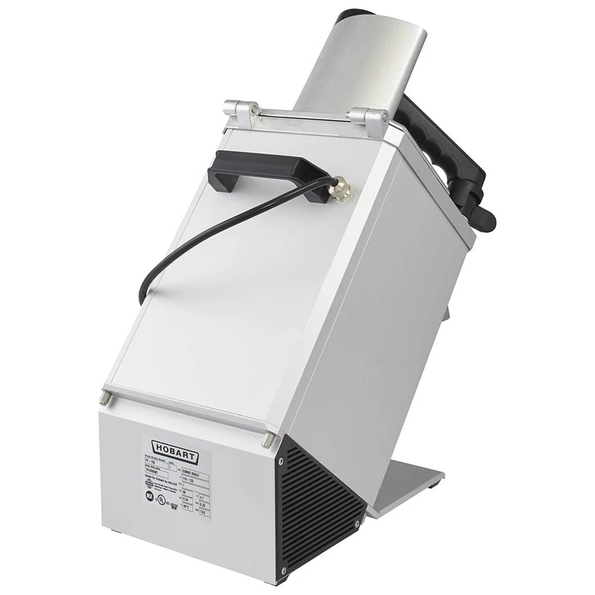 Hobart FP100-3 Benchtop Continuous Feed Food Processor, Unit Only, 11 lbs per/min, 1/3 hp