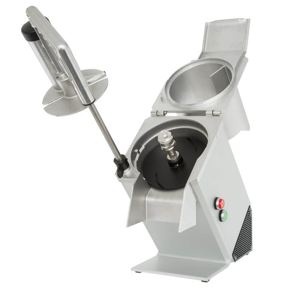 Hobart FP150-1B Benchtop Continuous Feed Food Processor with 15PLTSS-6PACK-SS, 14 lbs per/min, 1/2 hp