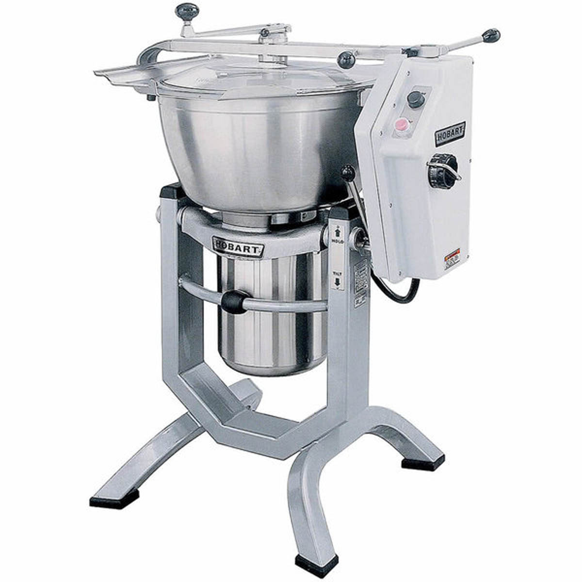Hobart HCM450-3 Vertical Cutter Mixer with 45 qt Capacity, Tilting Bowl, 5 hp, US/EXPORT Configuration