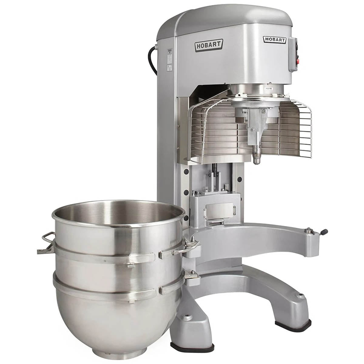 Hobart HL1400C-1STD Floor Model 140 qt Correctional Planetary Mixer, 4-Speed, 5 hp