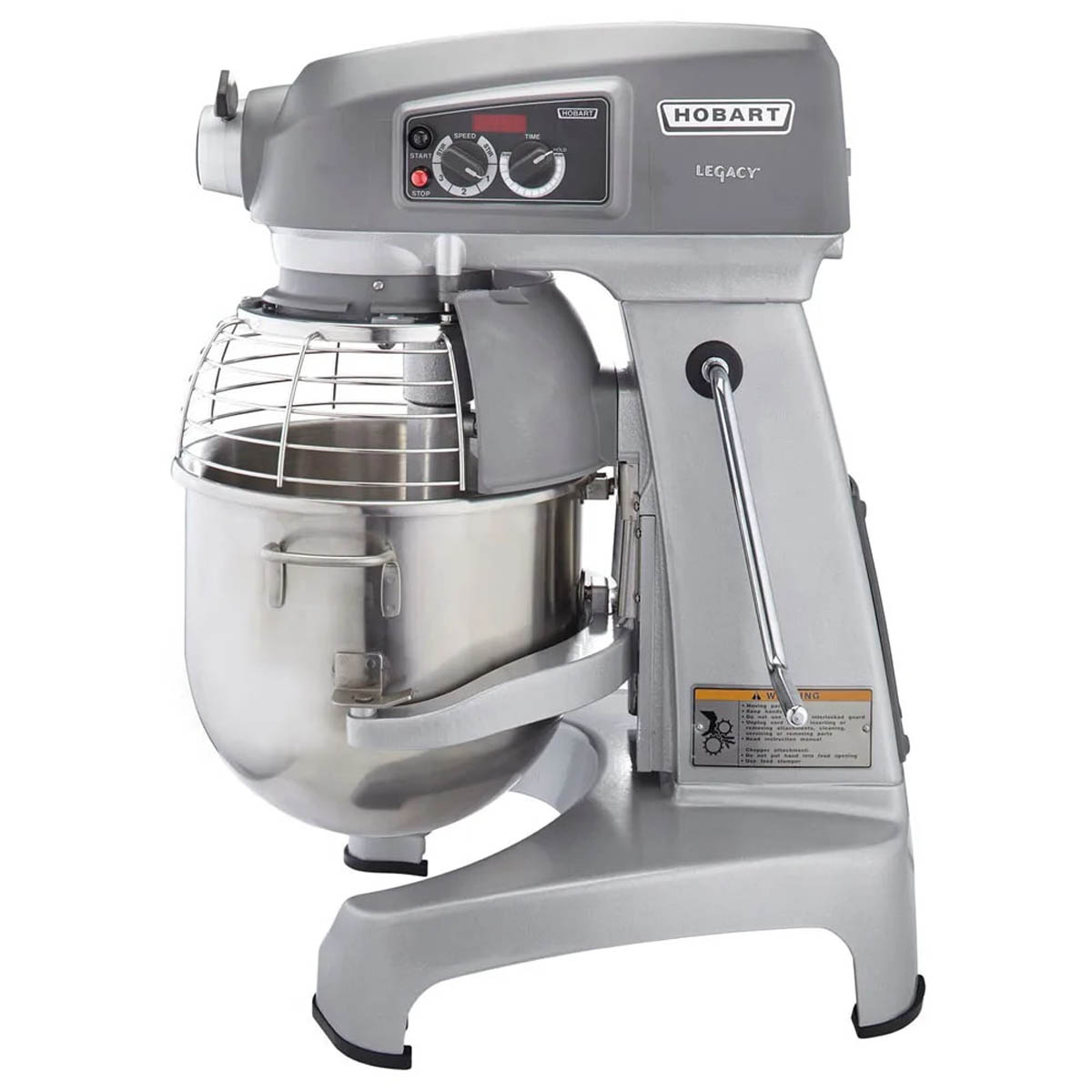 Hobart HL200-10STD Floor Model 20 qt Planetary Mixer with Timer, #12 HUB, 3-Speed, 1/2 hp