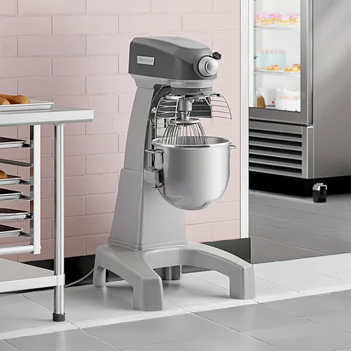 Hobart HL200-10STD Floor Model 20 qt Planetary Mixer with Timer, #12 HUB, 3-Speed, 1/2 hp