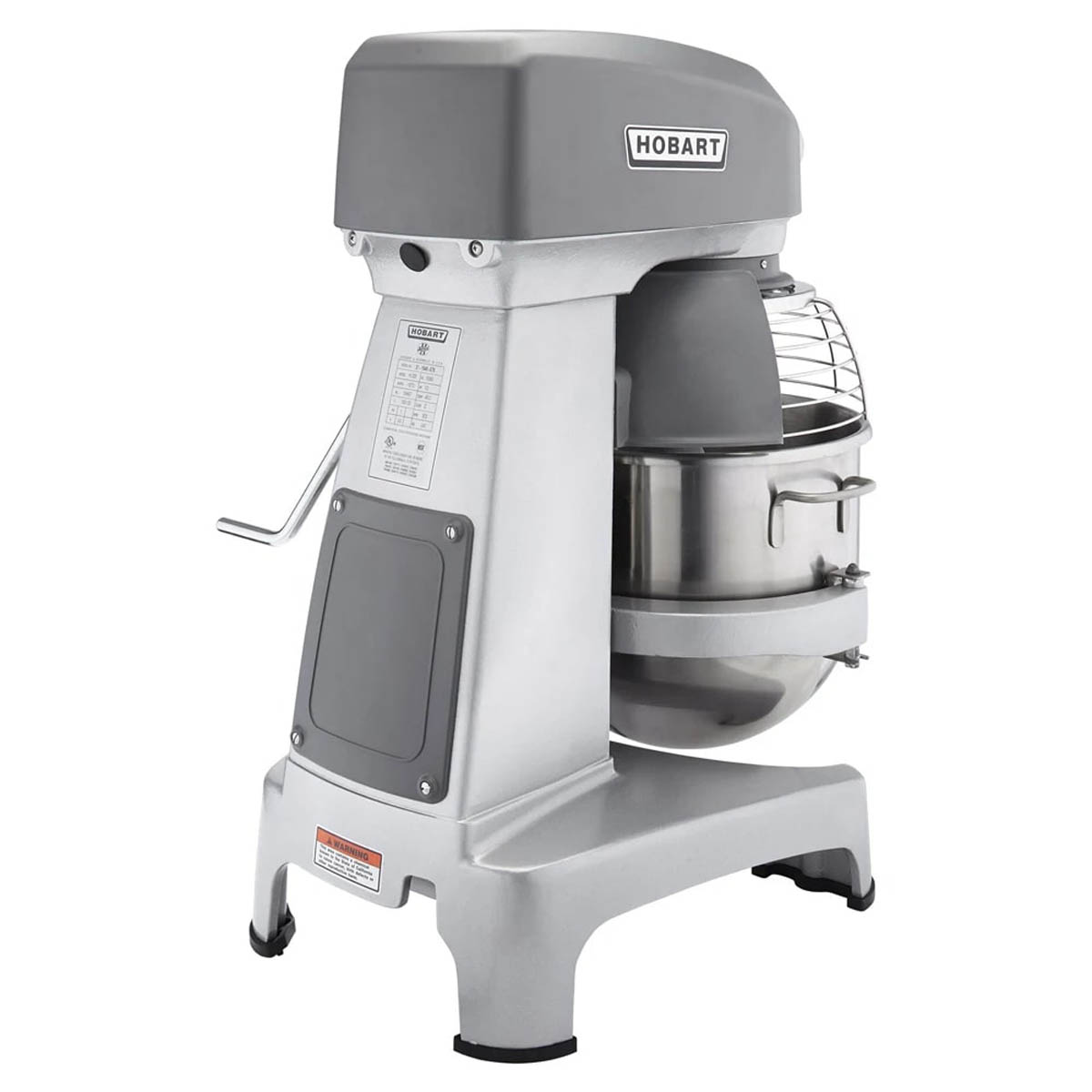 Hobart HL200C-1STD Countertop 20 qt Correctional Planetary Mixer, #12 HUB, 1/2 hp