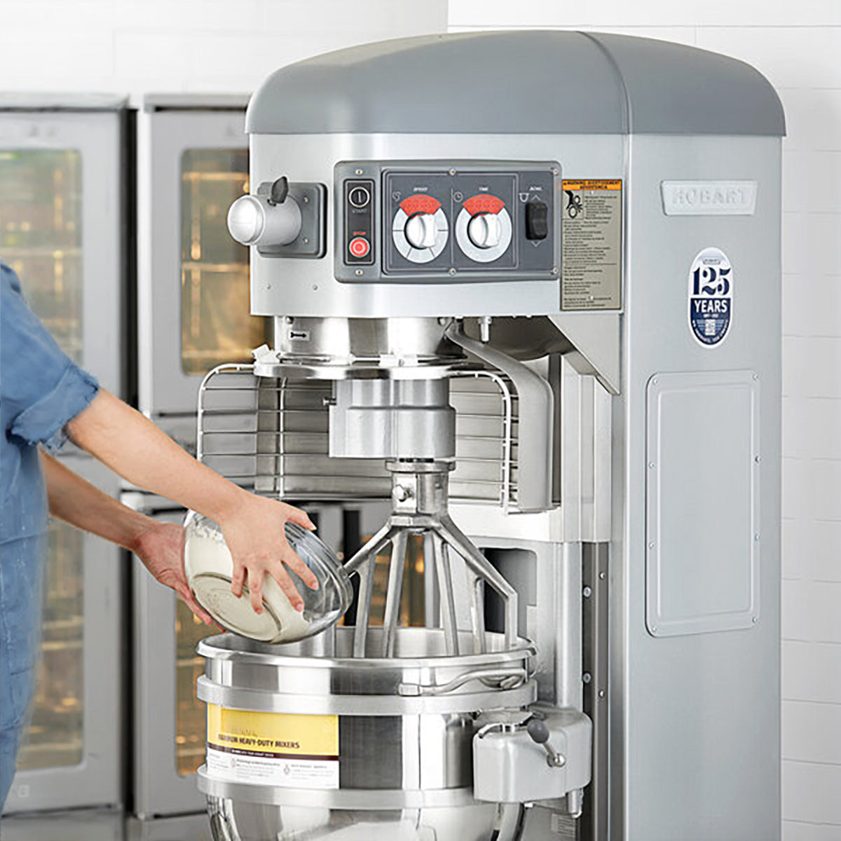 Hobart HL600-1STD Floor Model 60 qt Planetary Mixer, #12 HUB, 4-Speed, 2-7/10 hp