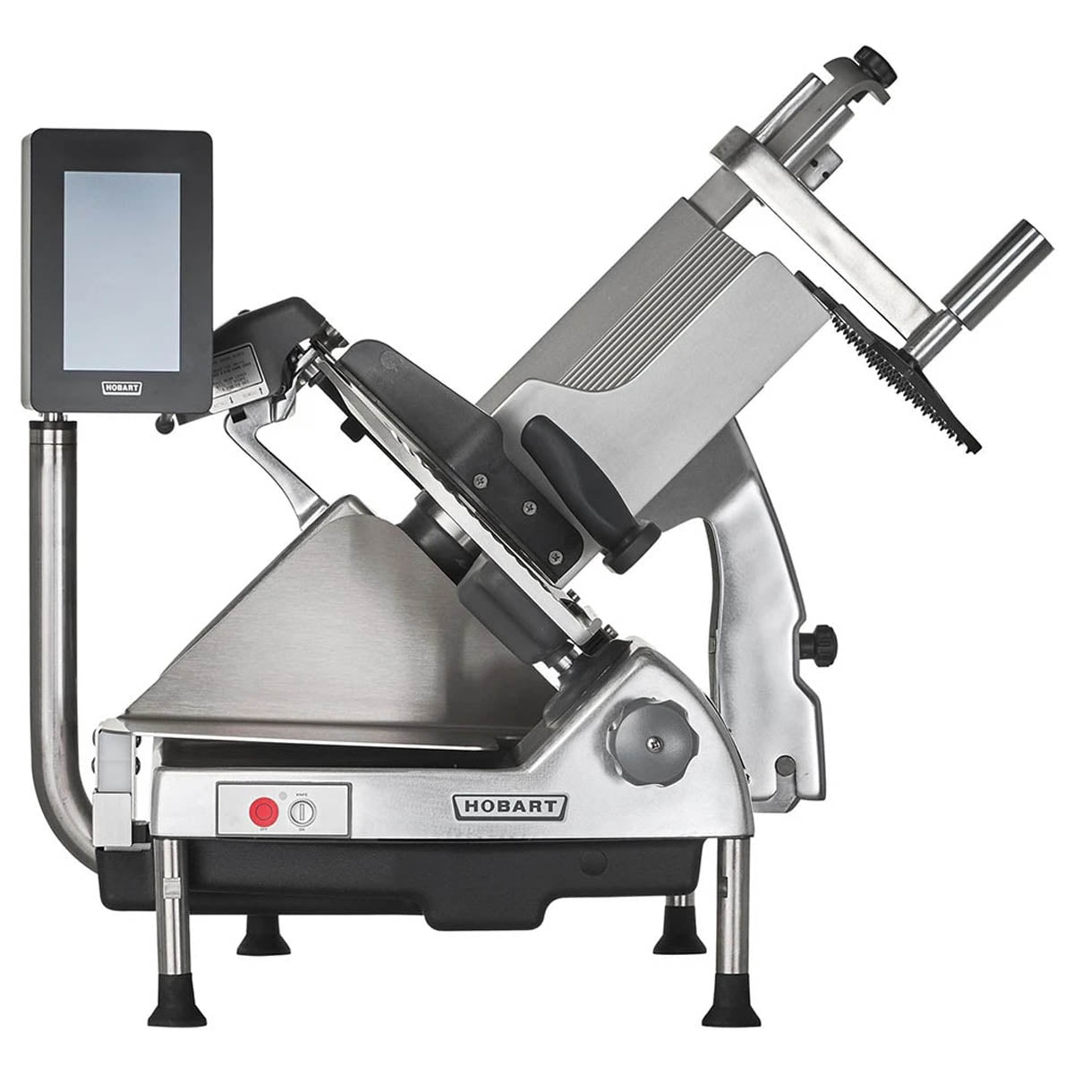 Hobart HS6-1PS 13" CleanCut Removable Knife Manual Slicer with 10 lb. Portion Scale - 1/2 HP