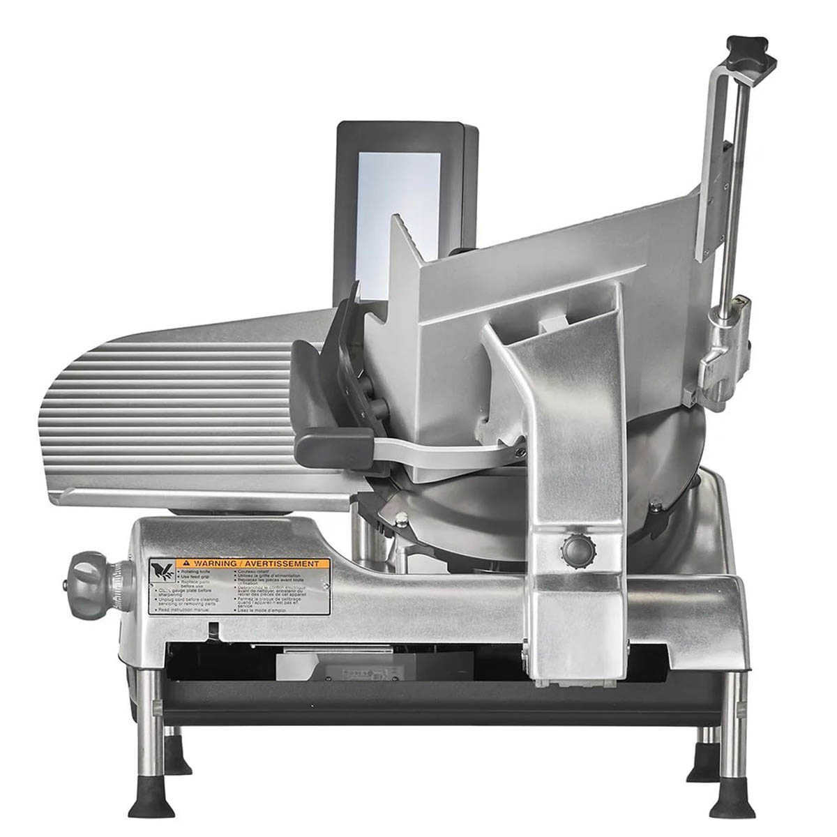 Hobart HS6-1PS 13" CleanCut Removable Knife Manual Slicer with 10 lb. Portion Scale - 1/2 HP
