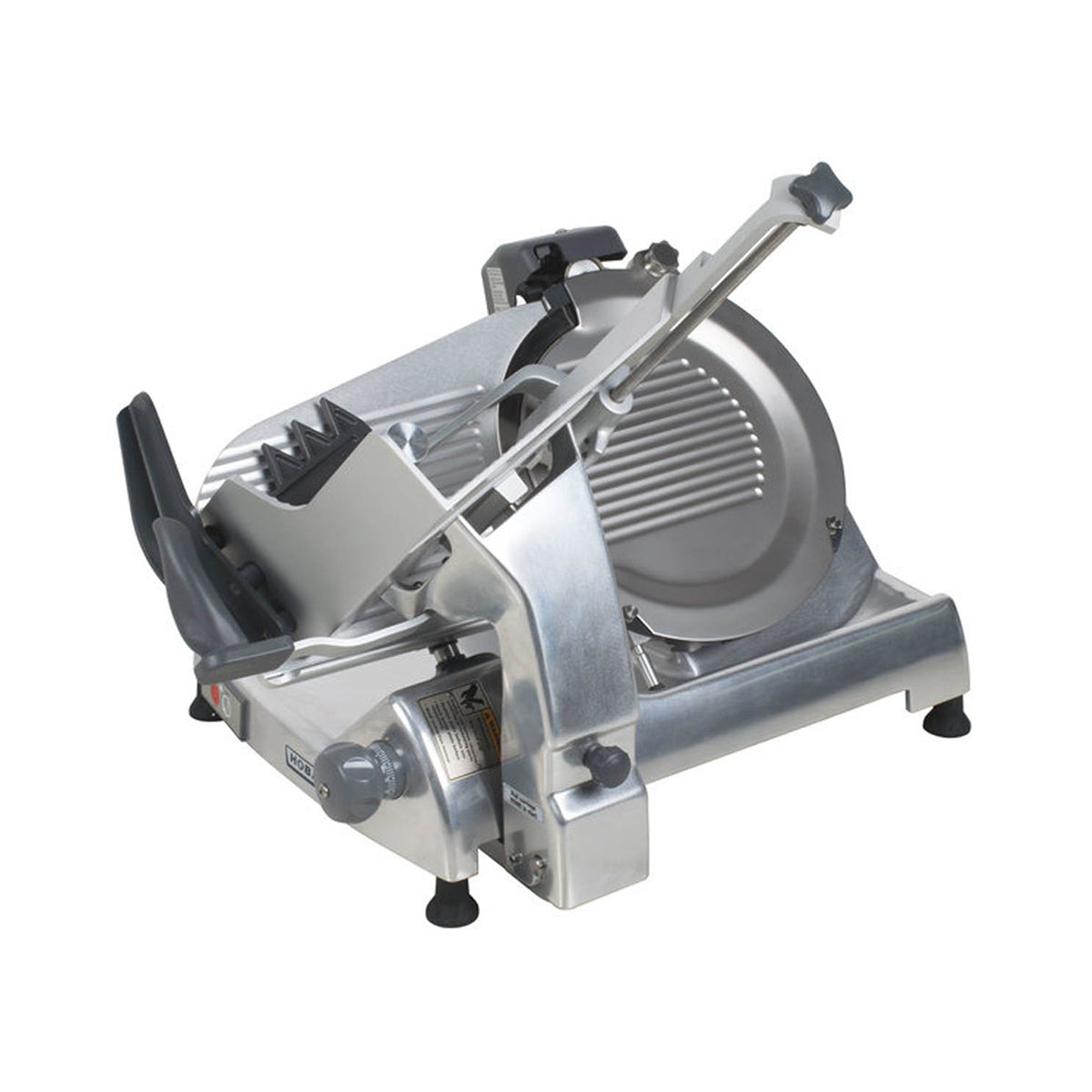 Hobart HS6N-1 Heavy Duty Meat Slicer - 13" CleanCut Knife, 1/2 HP 120V Motor, Aluminum, Finish