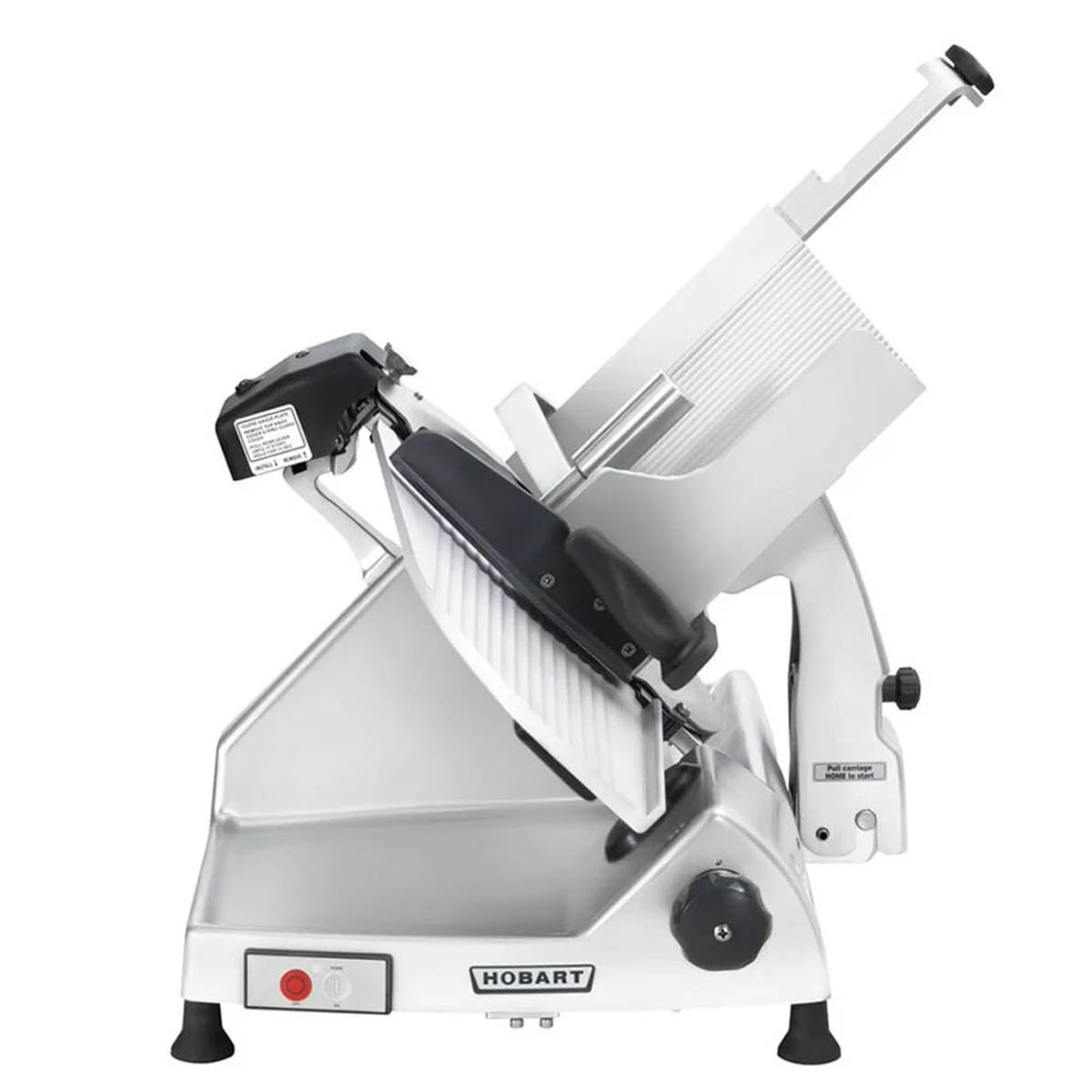 Hobart HS6N-1 Heavy Duty Meat Slicer - 13" CleanCut Knife, 1/2 HP 120V Motor, Aluminum, Finish