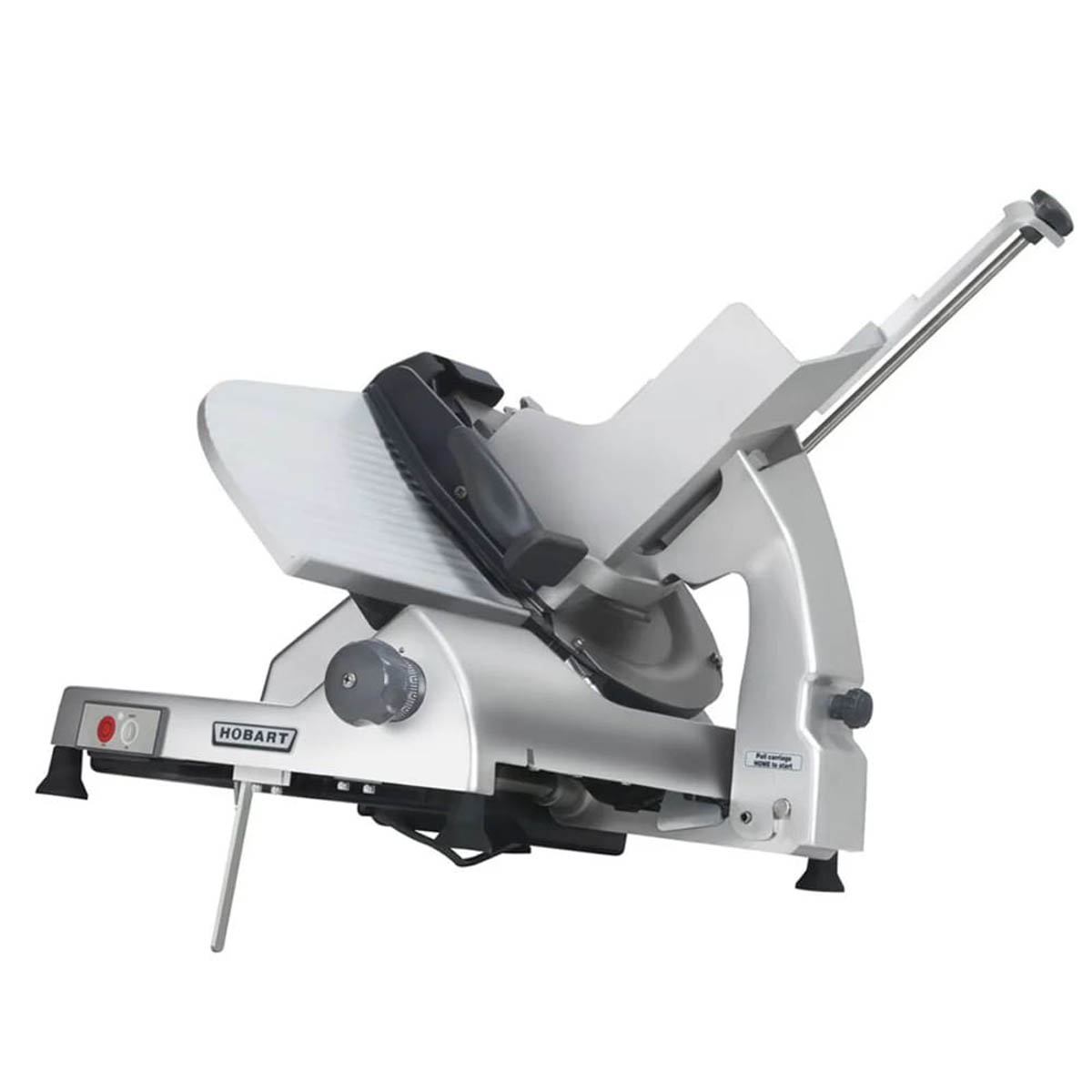 Hobart HS6N-1 Heavy Duty Meat Slicer - 13" CleanCut Knife, 1/2 HP 120V Motor, Aluminum, Finish