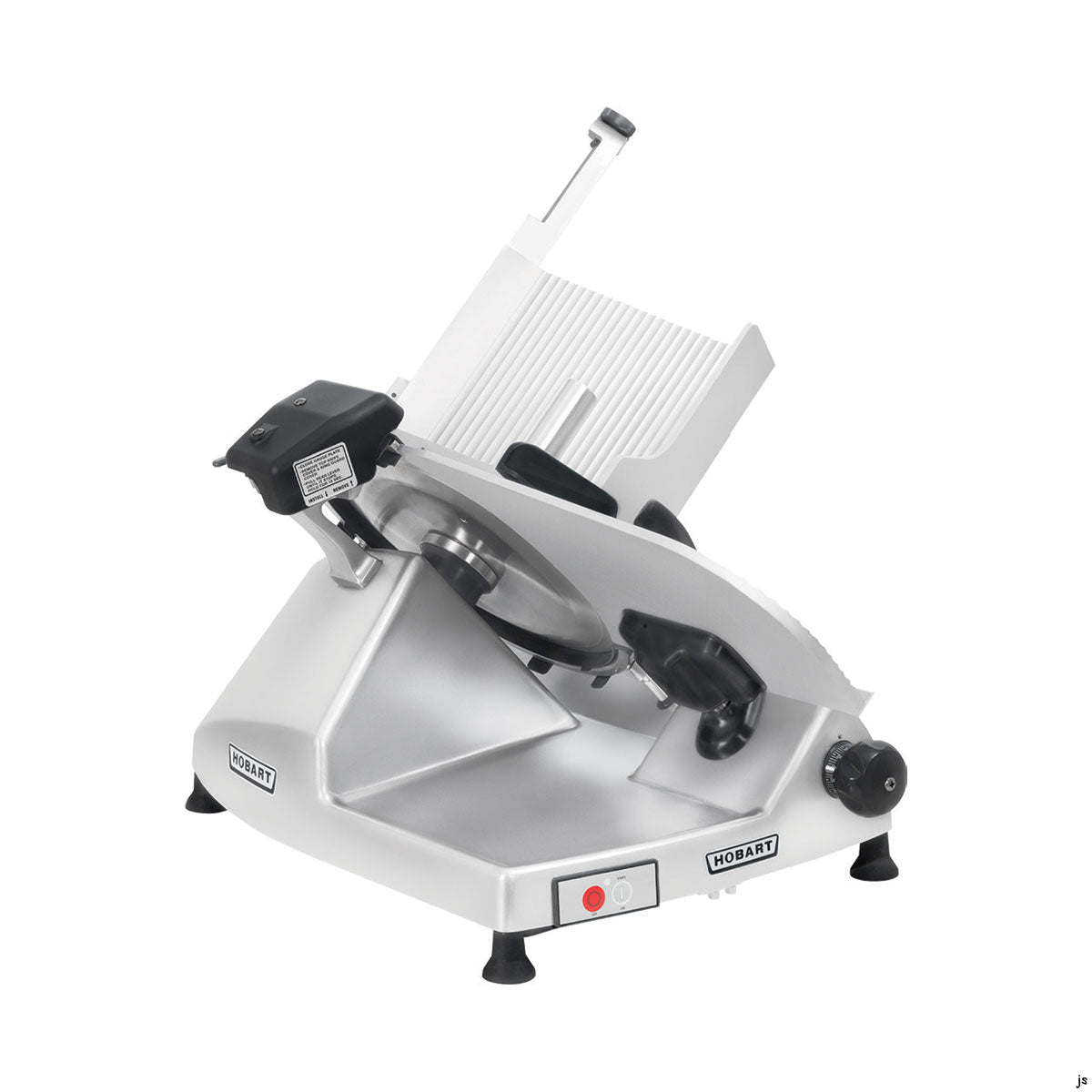 Hobart HS6N-HV60C Meat Slicer - 13" CleanCut Knife, 1/2 HP 220-240V Motor, Belt Drive
