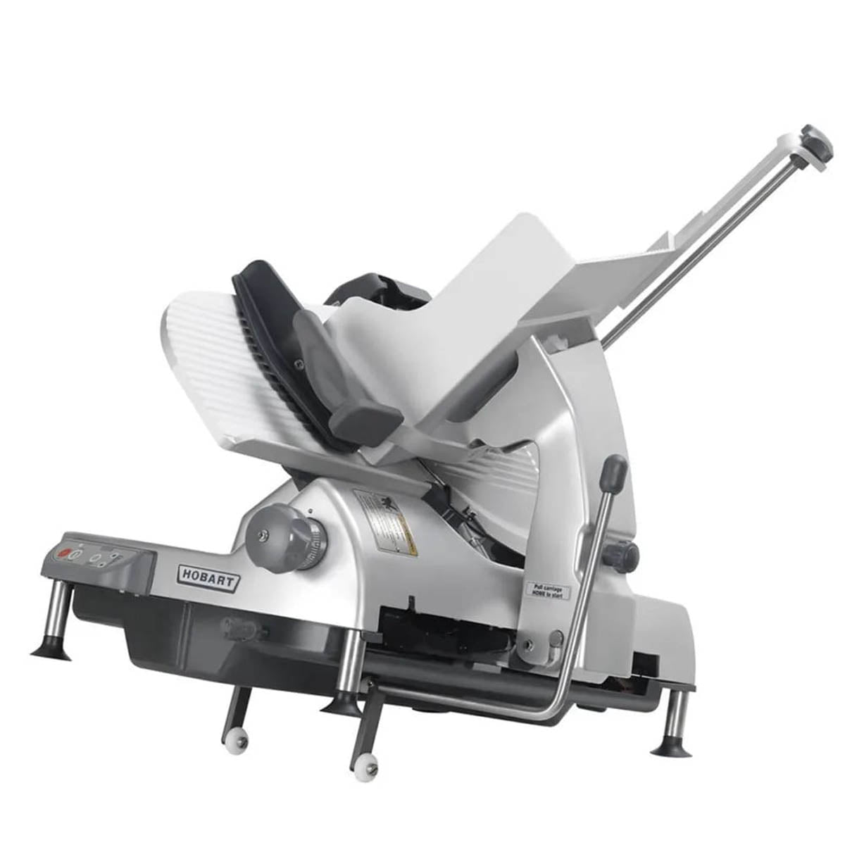 Hobart HS7-1 13" CleanCut Automatic Meat Slicer, 1/2 HP 120V Aluminum Belt Drive, Removable Knife & Grip