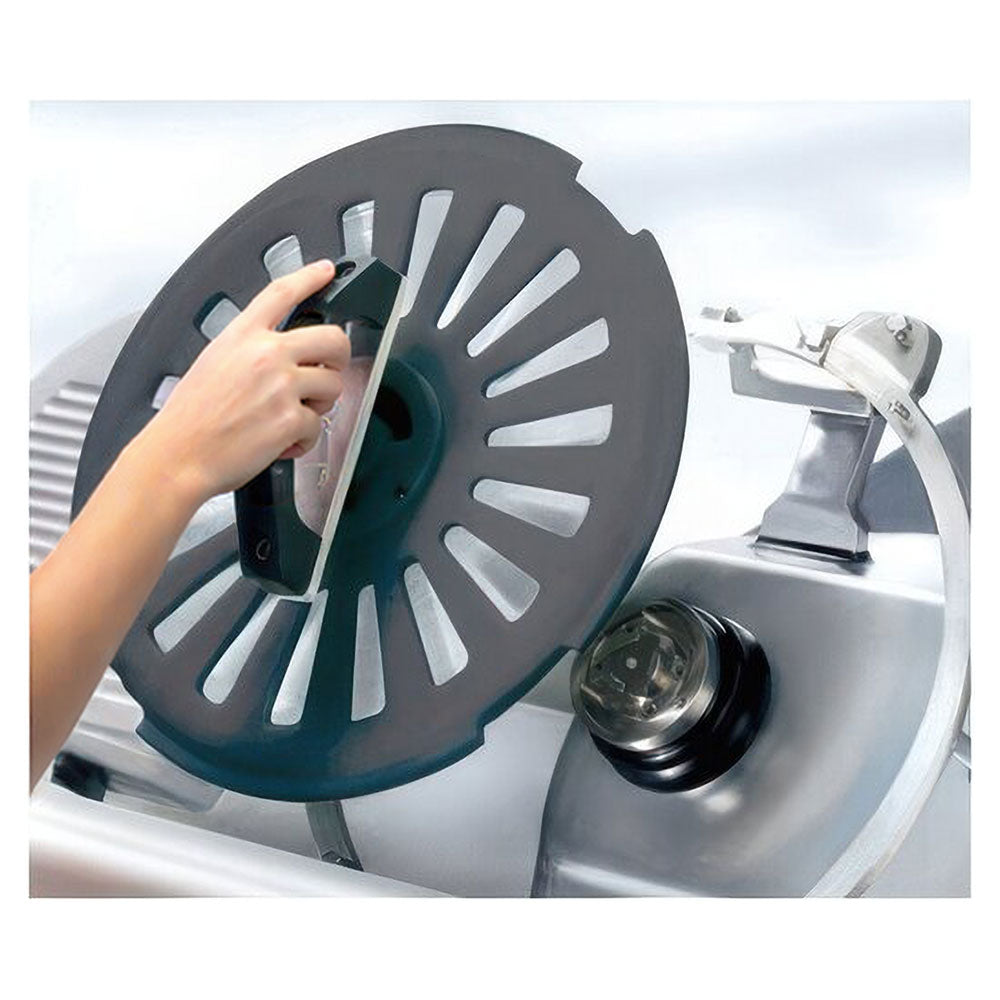 Hobart HS7-1 13" CleanCut Automatic Meat Slicer, 1/2 HP 120V Aluminum Belt Drive, Removable Knife & Grip
