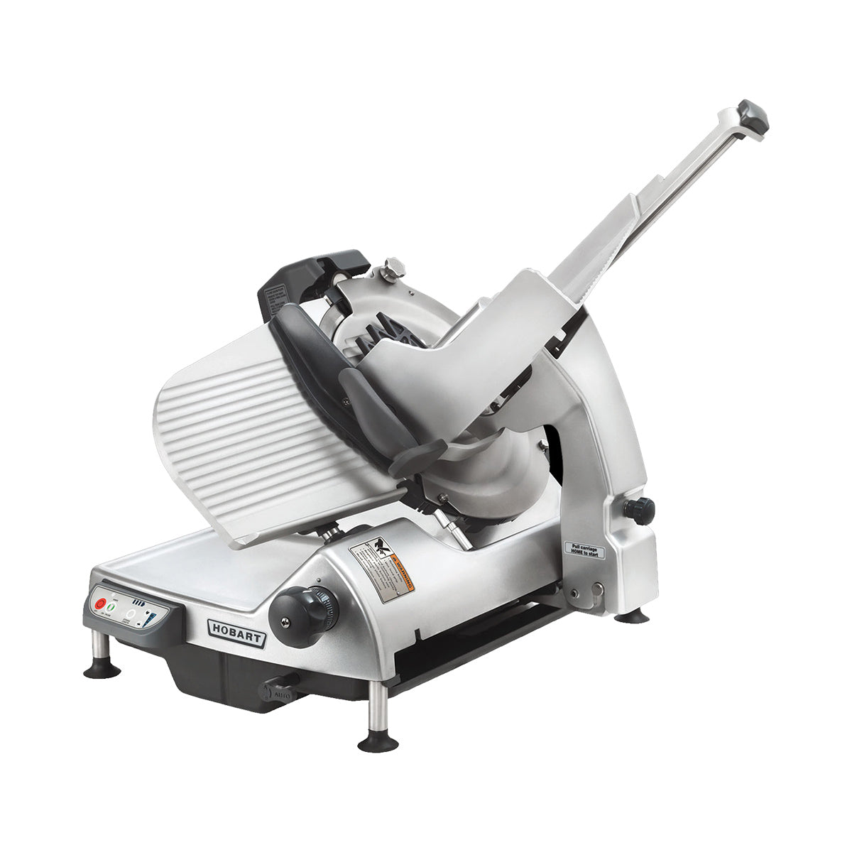 Hobart HS7-PHS - Marine Meat Slicer, 13" CleanCut Removable Knife, 1/2 HP 220-240V, Alum, 3 Stroke