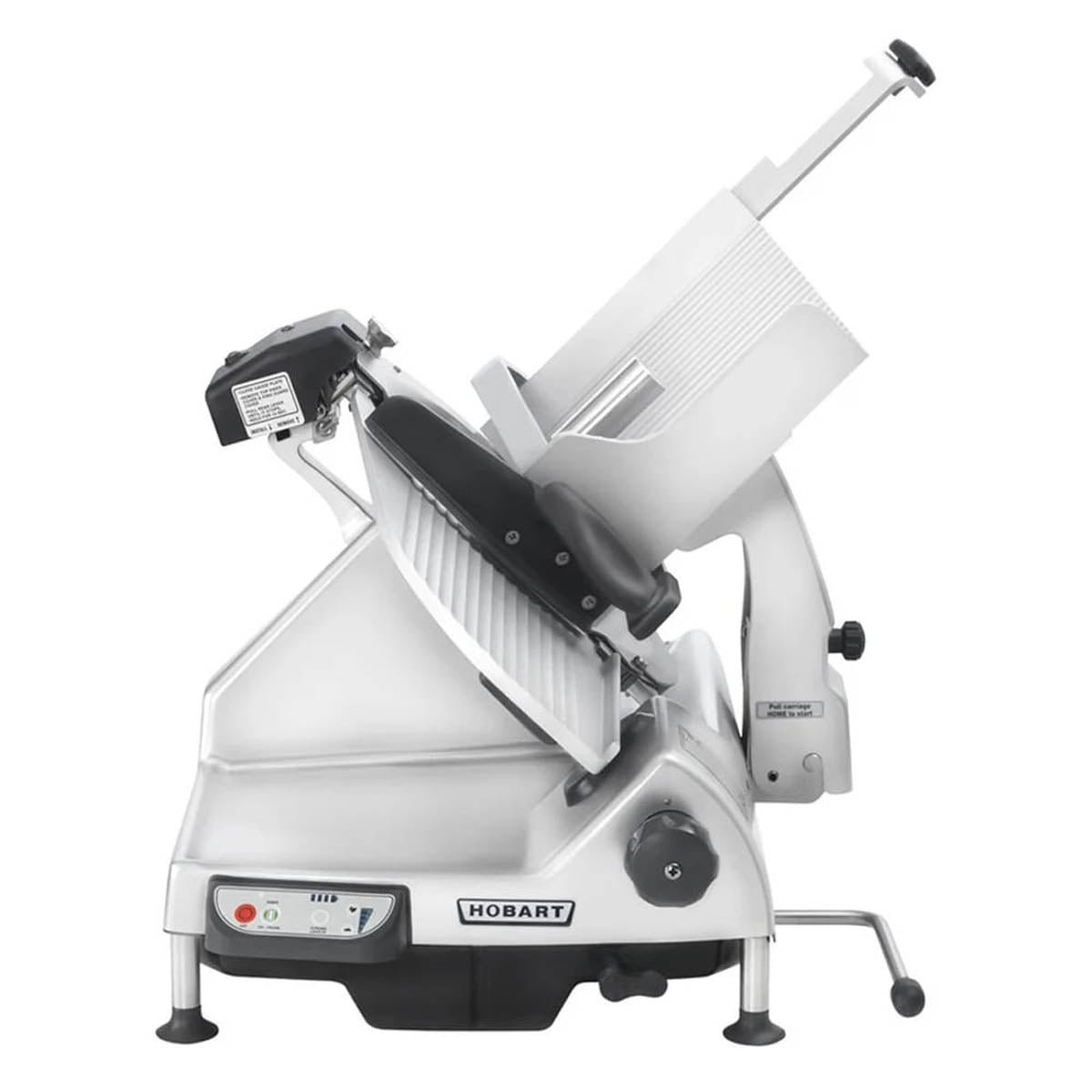 Hobart HS9-1 - 13" CleanCut Automatic Meat Slicer, 1/2 HP 120V, Anodized Aluminum, Belt Drive