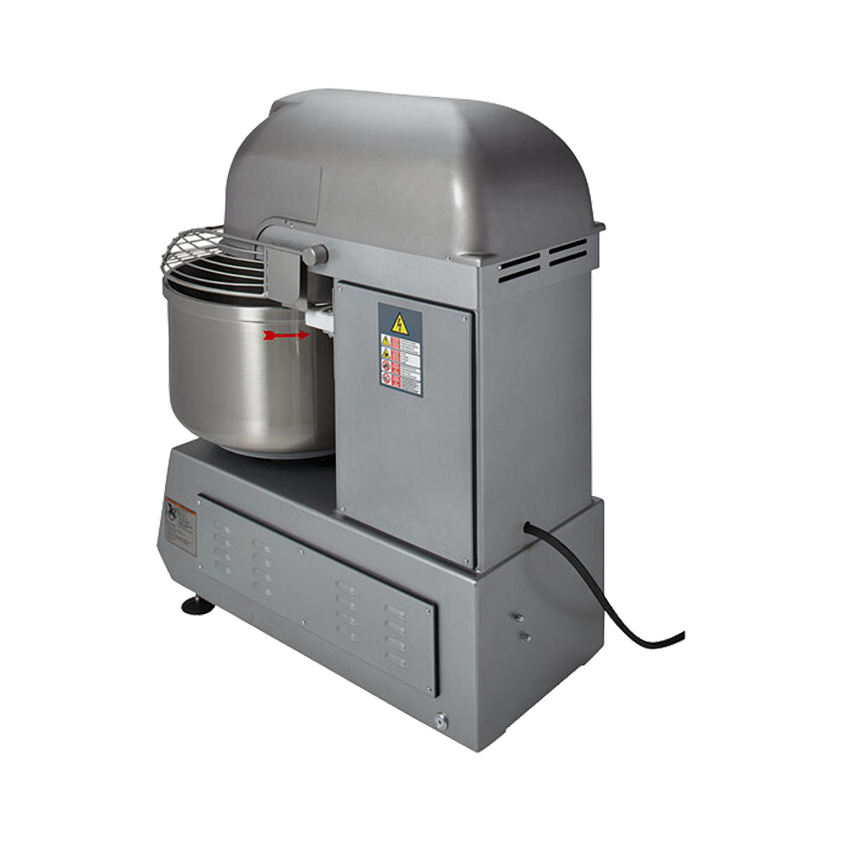 Hobart HSL130-1 Spiral Mixer, 2-Speed, 130 lbs Capacity, 6 hp Spiral Motor and 3/4 hp Bowl Motor