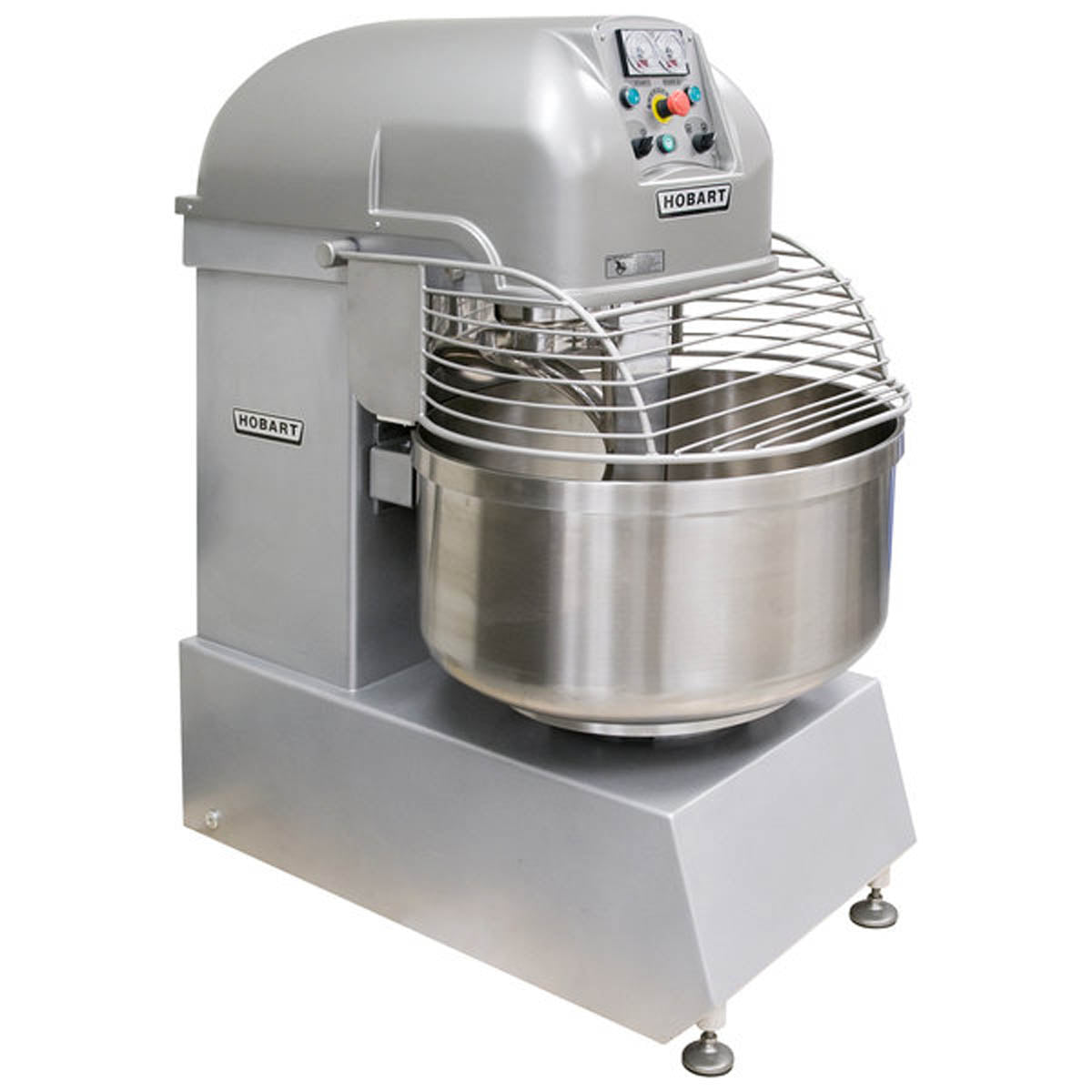 Hobart HSL180-1 Spiral Mixer, 2-Speed, 180 lbs Capacity, 6 hp Spiral Motor and 3/4 hp Bowl Motor