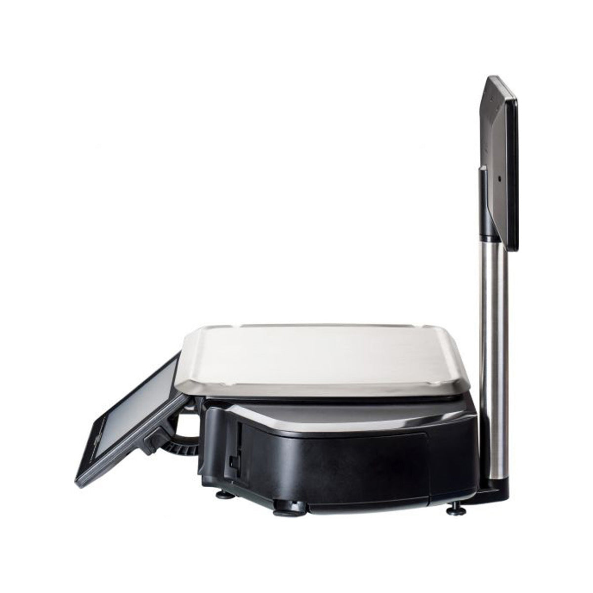 Hobart HTI-7ELH5 Legal Trade Scale, 30lb @0.01lb, 7" Display, 14"x15" Platter, Auto Cutter Dual-Core 2GB, 170W