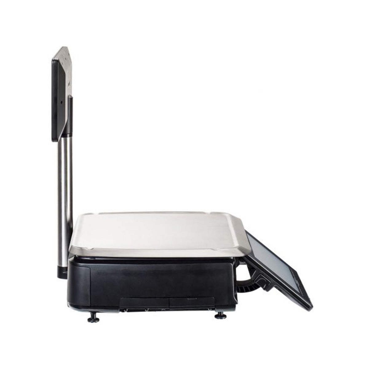 Hobart HTI-7ELH5 Legal Trade Scale, 30lb @0.01lb, 7" Display, 14"x15" Platter, Auto Cutter Dual-Core 2GB, 170W