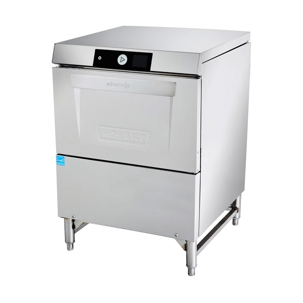 Hobart LXGNPR-1 Undercounter Dishwasher/Glasswasher,38 or 29 Racks/Hr-Low Temp-120V
