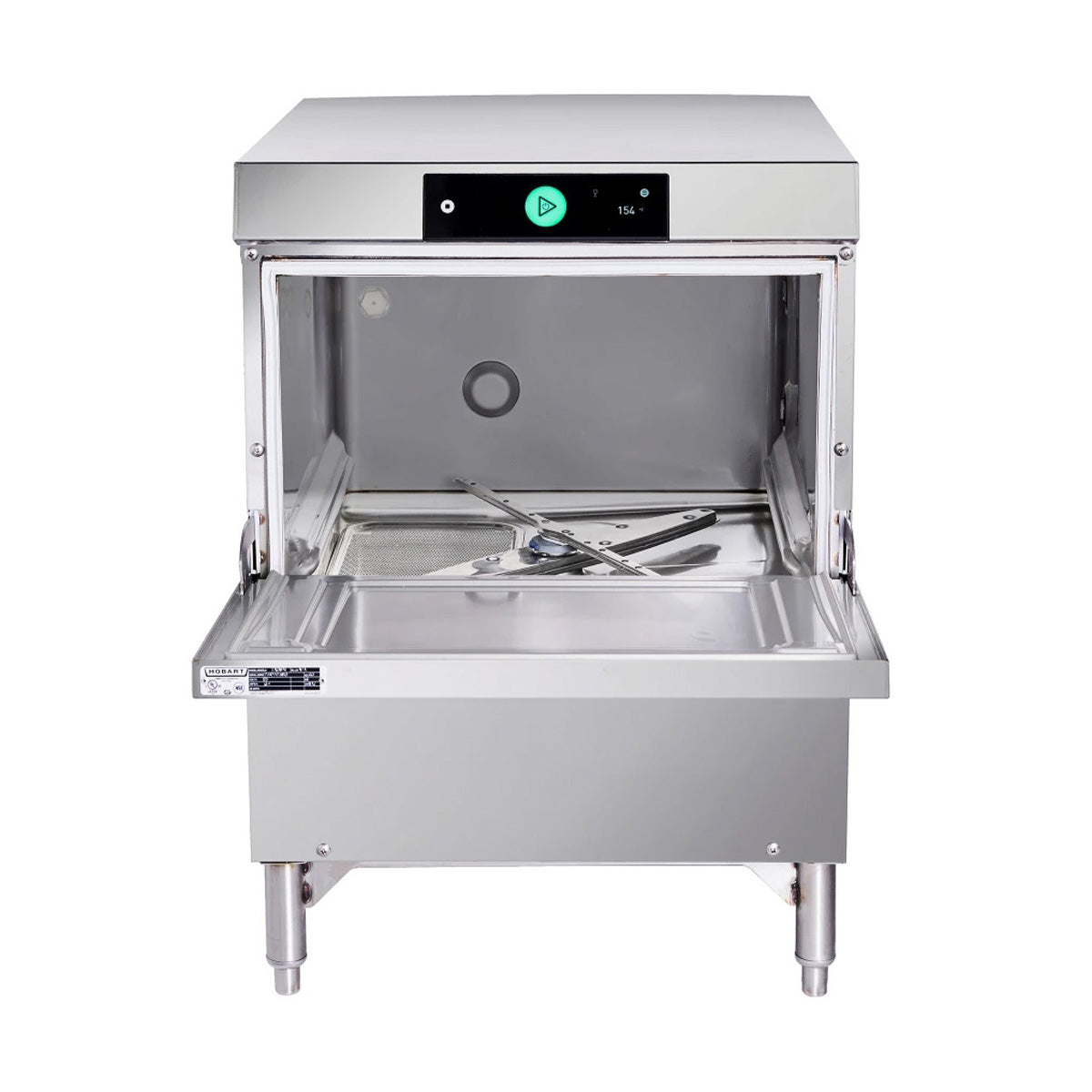 Hobart LXGNPR-2 Undercounter Dishwasher/Glasswasher,38 or 29 Racks/Hr-Low Temp-120V