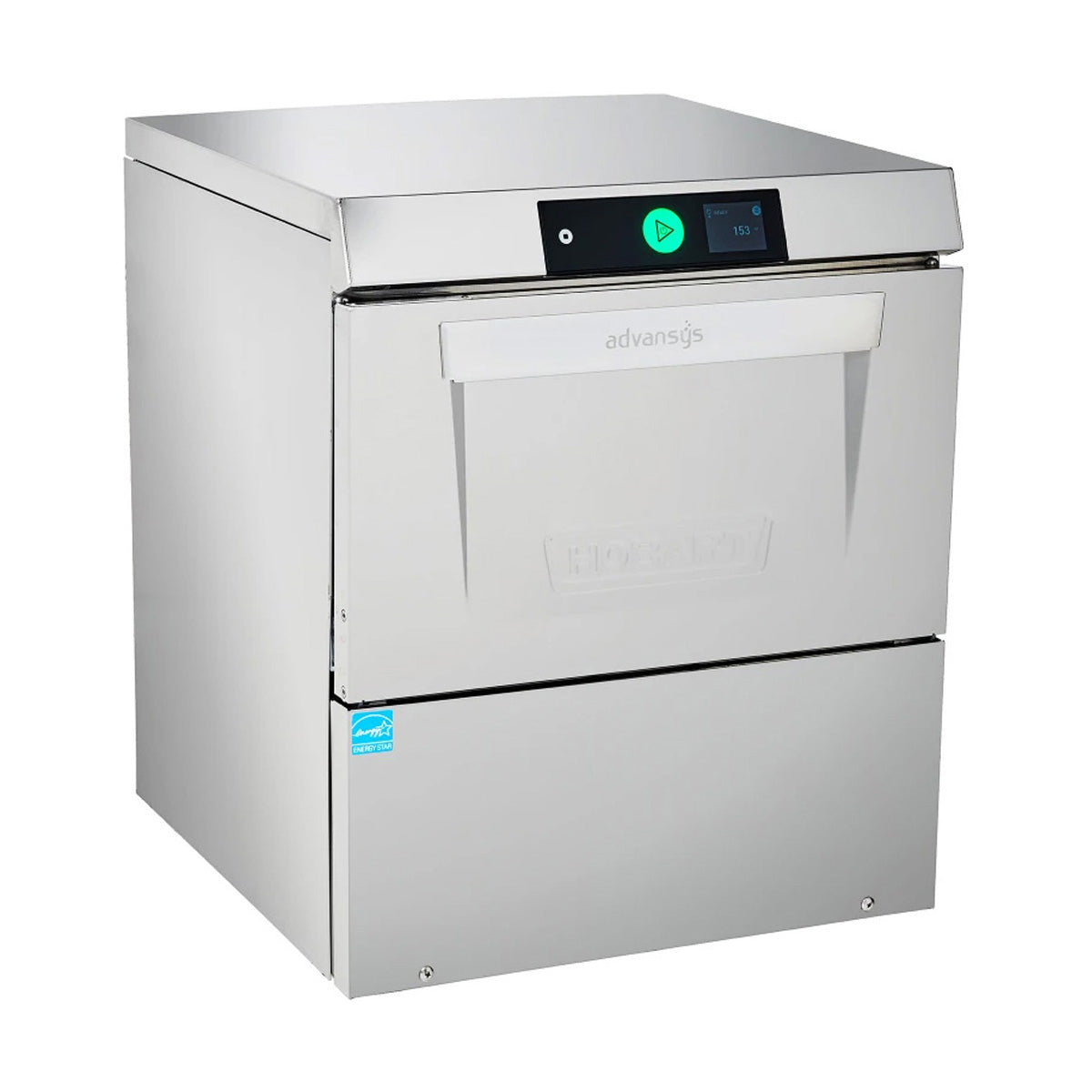 Hobart LXGNPR-3 Undercounter Dishwasher/Glasswasher,38 or 29 Racks/Hr-Low Temp-120V