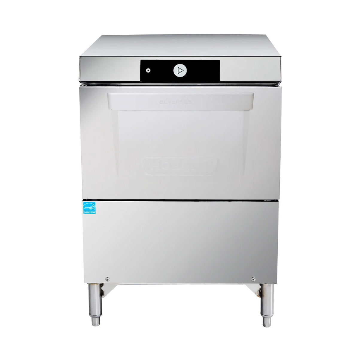 Hobart LXGNR-2 Undercounter Dishwasher/Glasswasher,30 or 24 Rack/Hr-High Temp w/Booster-120/208-240