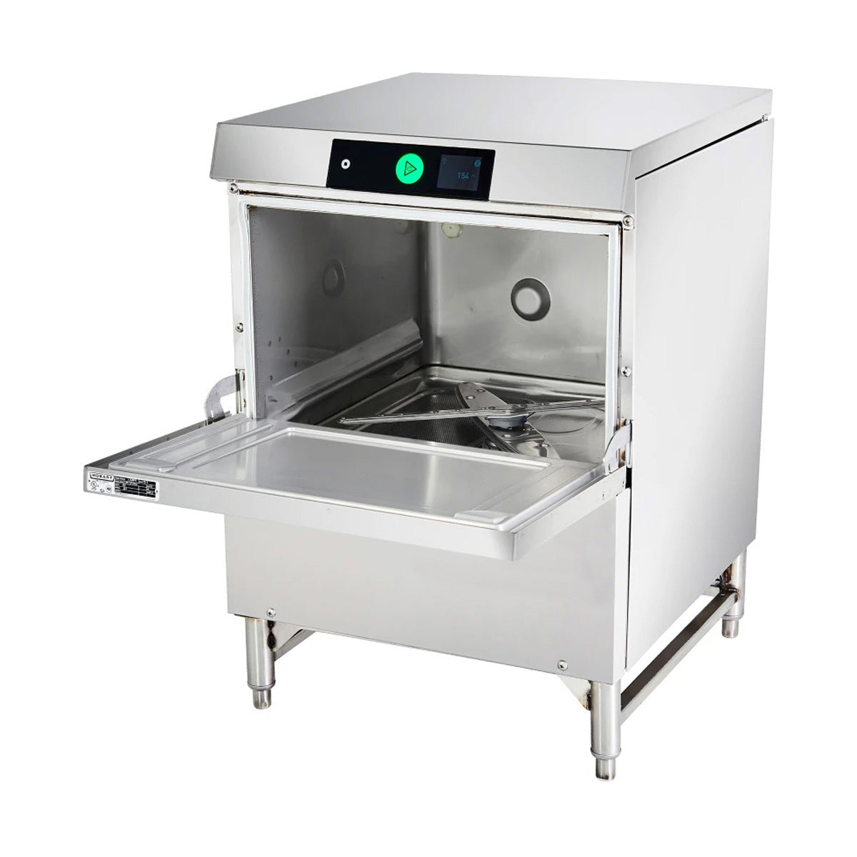 Hobart LXGNR-2 Undercounter Dishwasher/Glasswasher,30 or 24 Rack/Hr-High Temp w/Booster-120/208-240