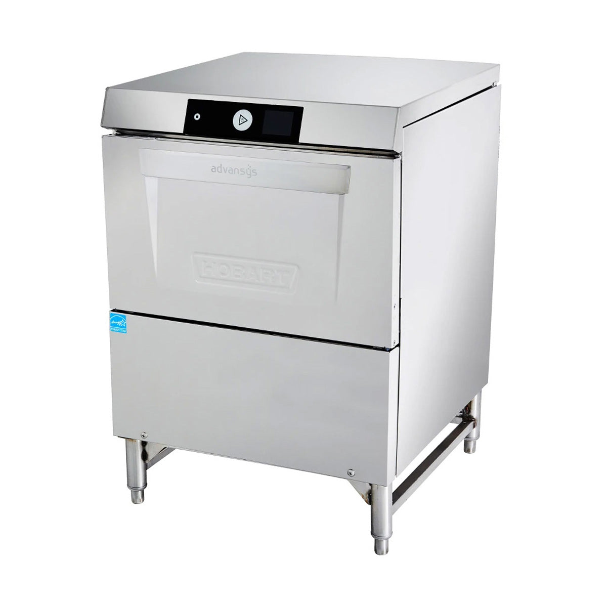 Hobart LXGNR-30 Undercounter Dishwasher/Glasswasher,30 or 24 Rack/Hr-High Temp w/Booster-120/208-240