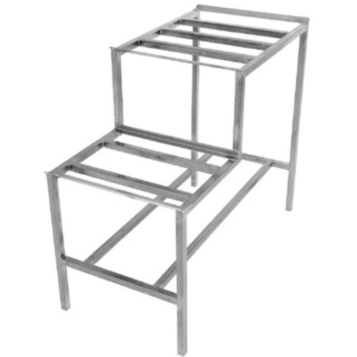Hobart MXGD-TBLSL Split Level Table with Base/Stand for Lug Support During Meat Processing