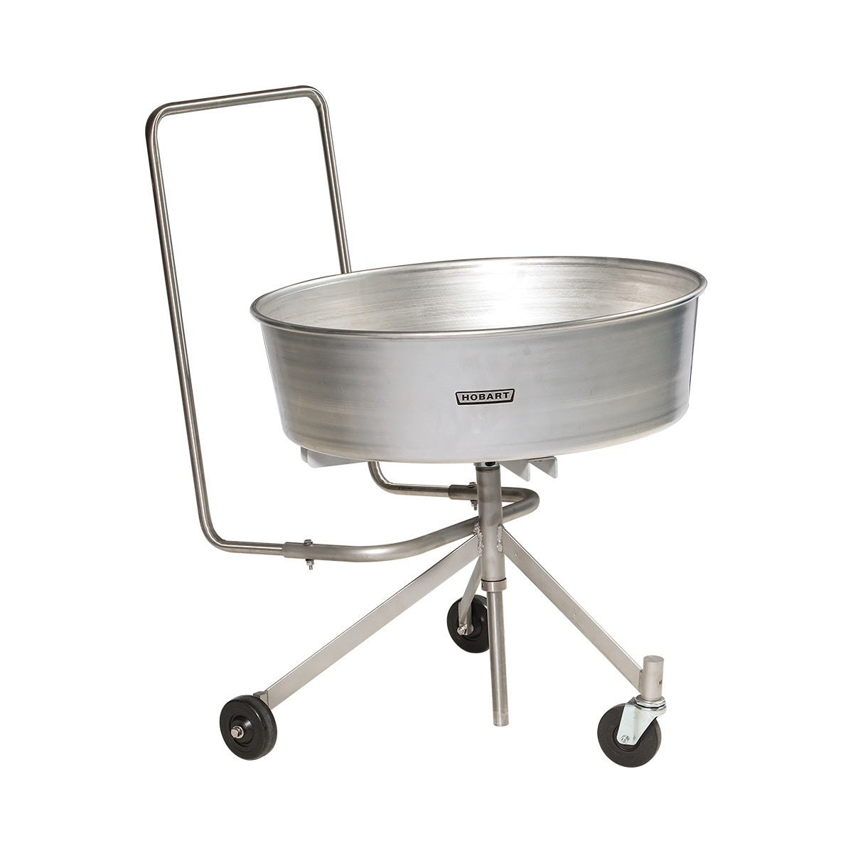 Hobart RBG-2 Rotary Bin - Aluminum Tub, Stainless Steel Frame, Casters, Food Packaging Machine Part