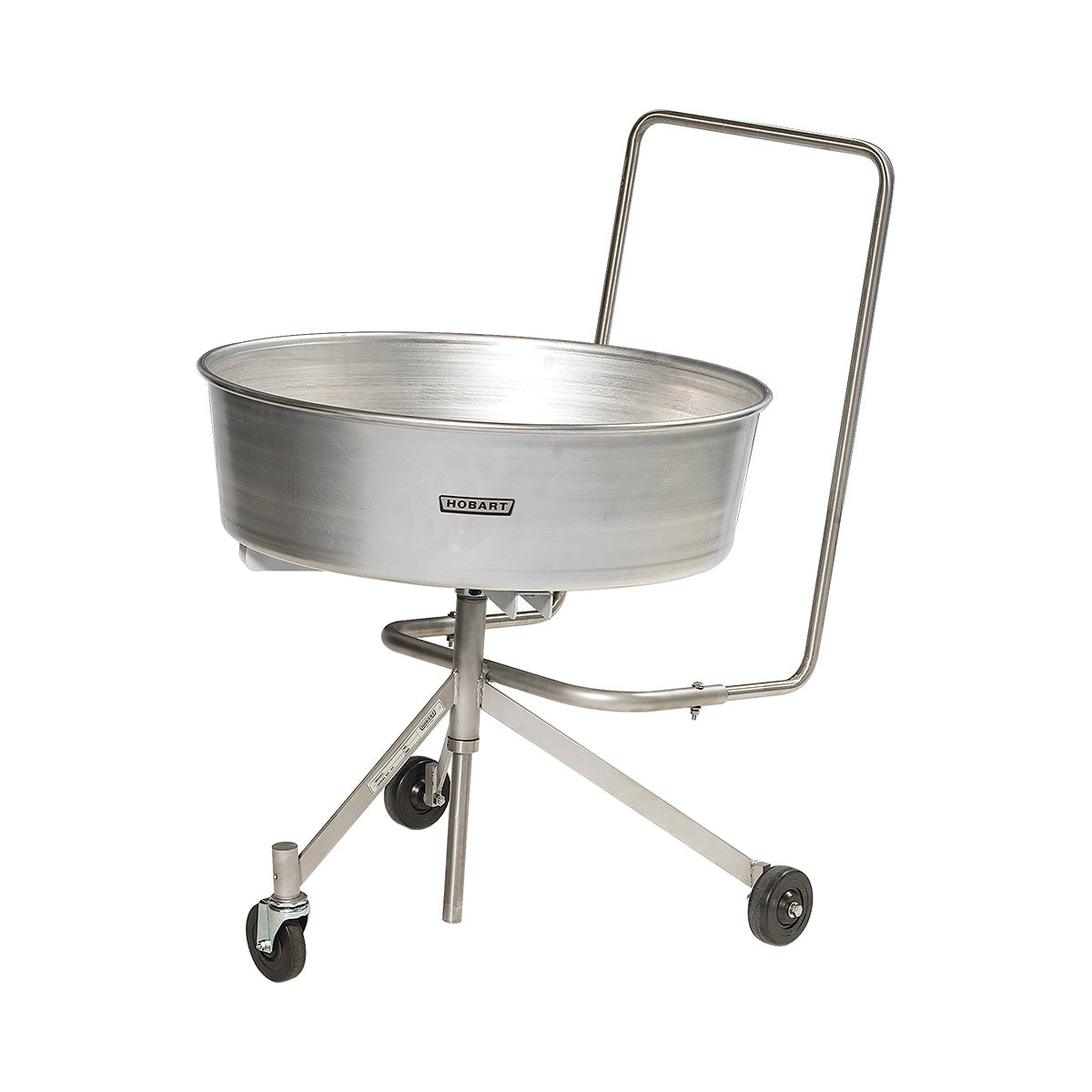 Hobart RBG-2 Rotary Bin - Aluminum Tub, Stainless Steel Frame, Casters, Food Packaging Machine Part