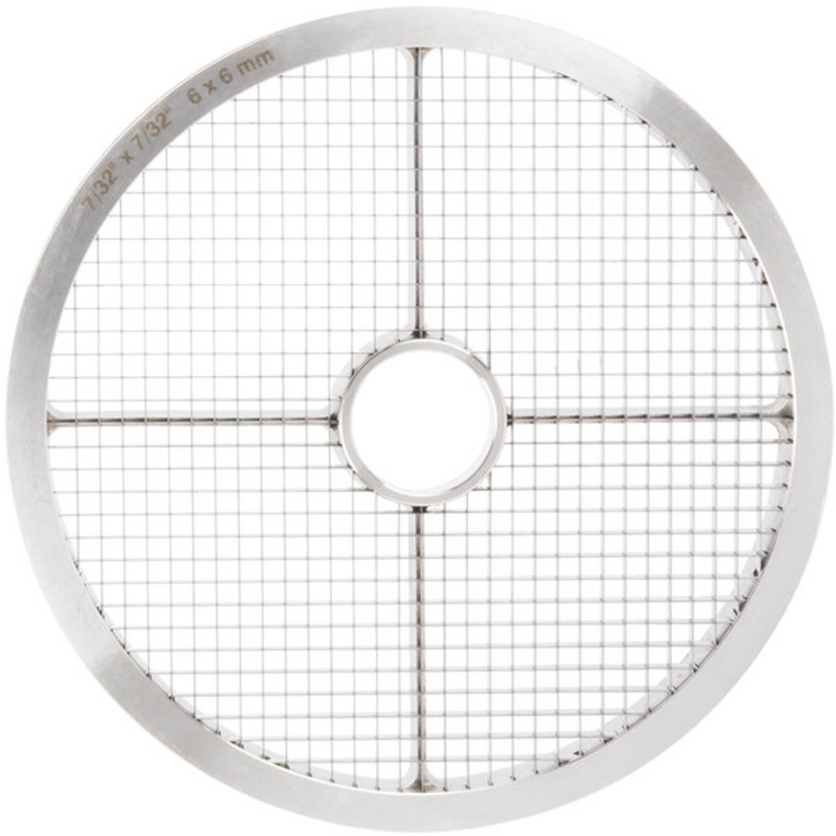 Hobart S35DICE-7/32, 7/32" Stainless Steel Dicer Plate (6mm)